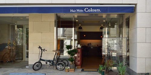 吉祥寺ヘアサロン入口