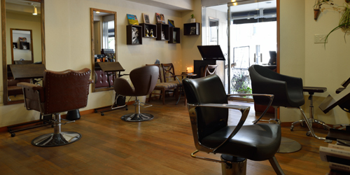 吉祥寺ヘアサロン店内